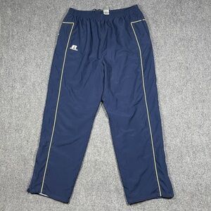 Vintage Russell Athletic Blue Lined Track Pants Mens XL 0949